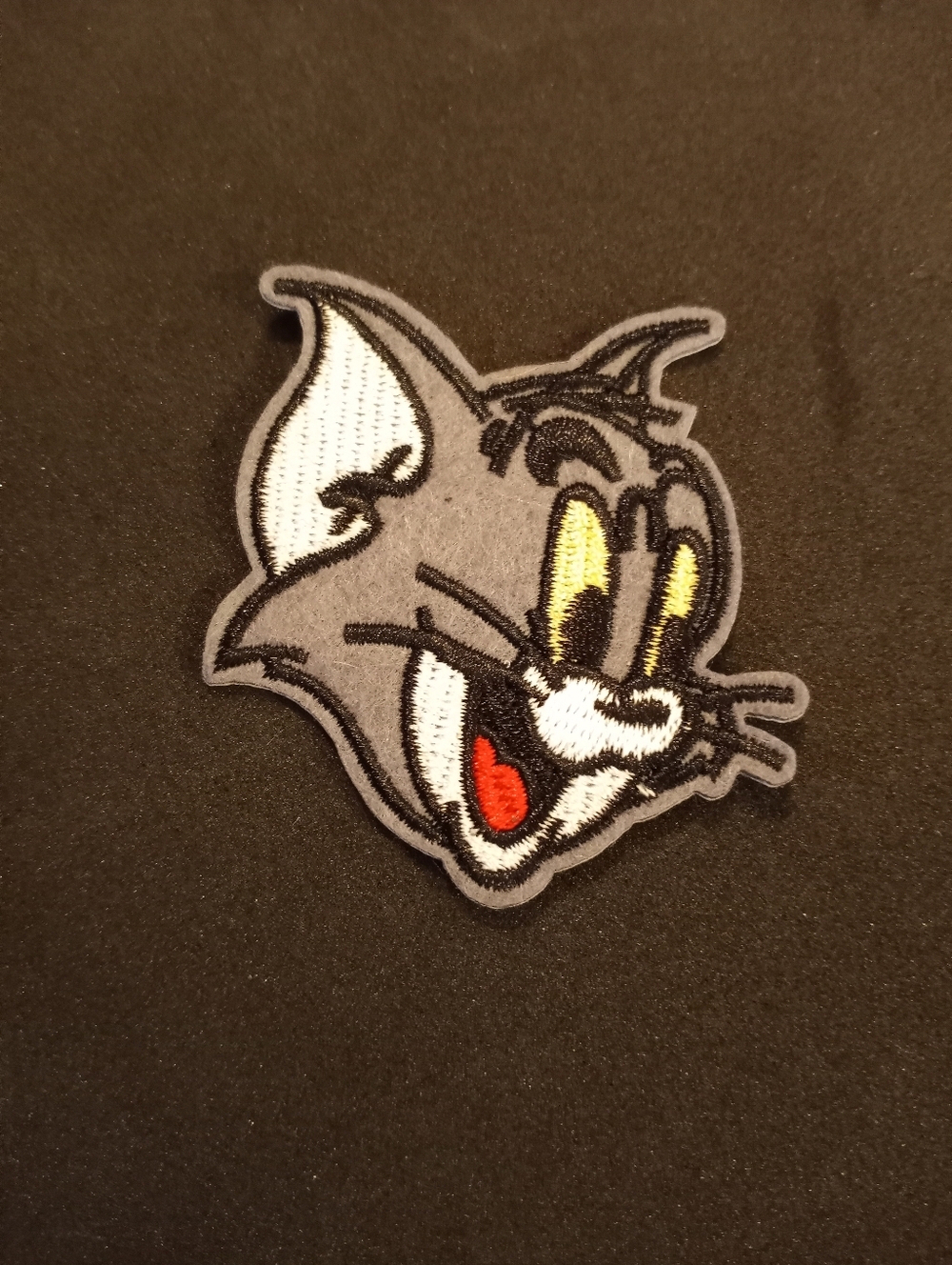 Tom and Jerry embroidered patch applique